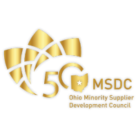 Ohio Minority Supplier Development Council 50th anniversary logo